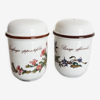 Villeroy and Boch salt and pepper shaker , Botanica model