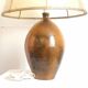 1970s Terracotta Ceramic Lamp, Height 69 cm