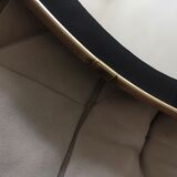 Scandinavian mirror design 1970 free form