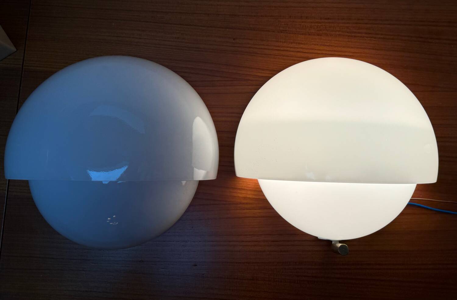 Applique vintage en verre de Murano de Vico Magistretti pour Artemide / Mania / Space Age