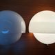Vintage Murano glass wall lamp by Vico Magistretti for Artemide / Mania / Space Age