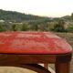 4 chairs Bistro/banana style Luterma sitting vintage Red