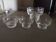 Set of 4 engraved crystal bowls - 1920s/1930s