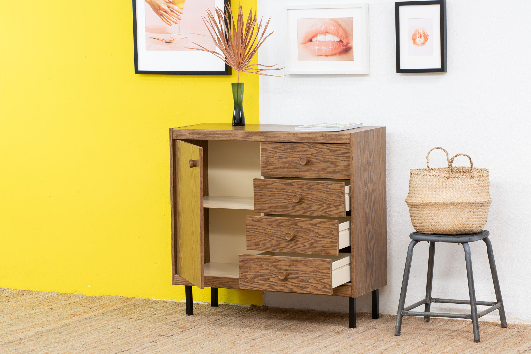 Scandinavian sideboard 95 cm