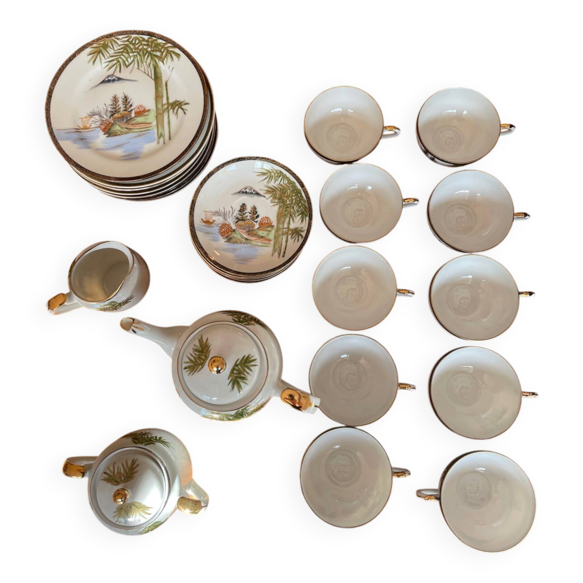 Japanese tea set