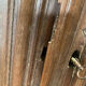 Old 18th century walnut and oak bonnet maker