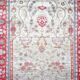 Handmade silk cashmere rug 125x76cm