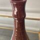 Vintage glazed terracotta vase