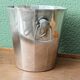 Champagne bucket in silver metal, André Leroy