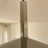 Grande suspension chromée Hustadt Leuchten 1960