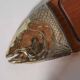 Vintage wooden presentation platter, fish platter.