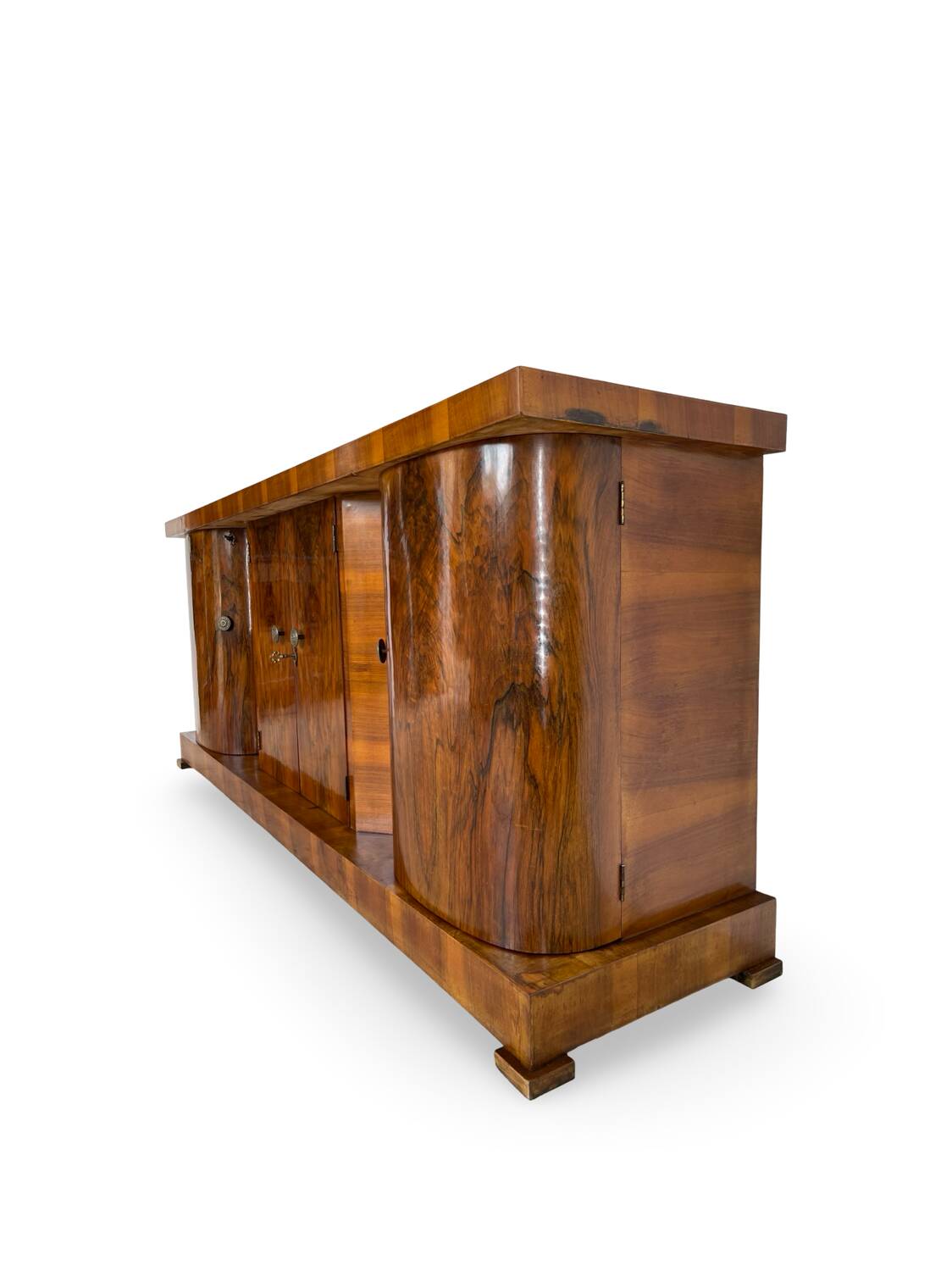 Impressionnant buffet Art déco italien des années 1930/1940