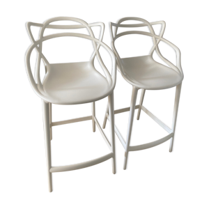 Tabourets Masters Blanc - philippe starck