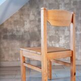 Set of 4 NC Sweden pine chairs, 1970