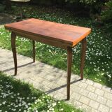 Dining table folding old rosewood from 2 to 6 people