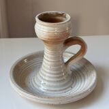 Marais stoneware candle holder