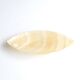 Empty pocket in alabaster, carved stone, 70s