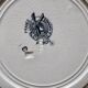 Set of 8 mismatched antique ironstone deep plates.