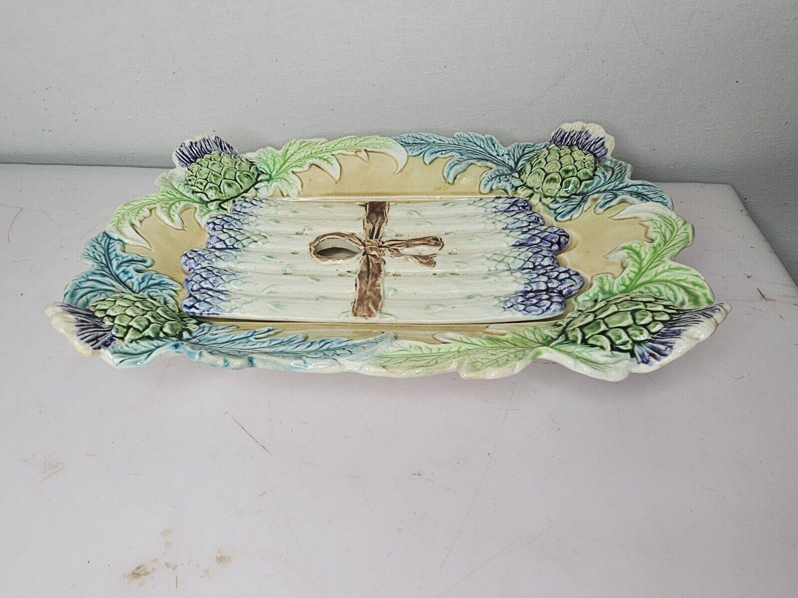 Asparagus dish in slip