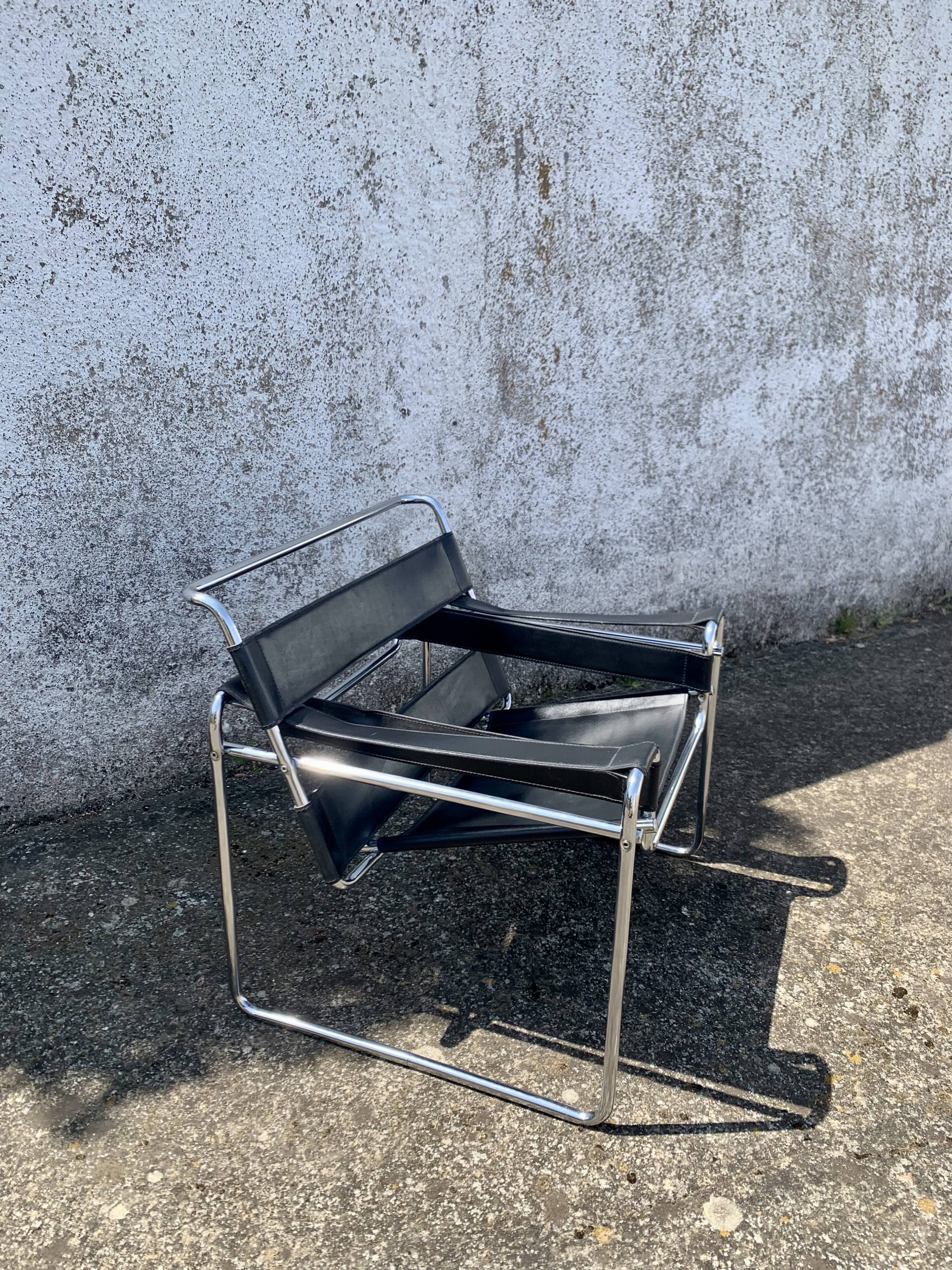 Wassily B3 armchair by Marcel Breuer