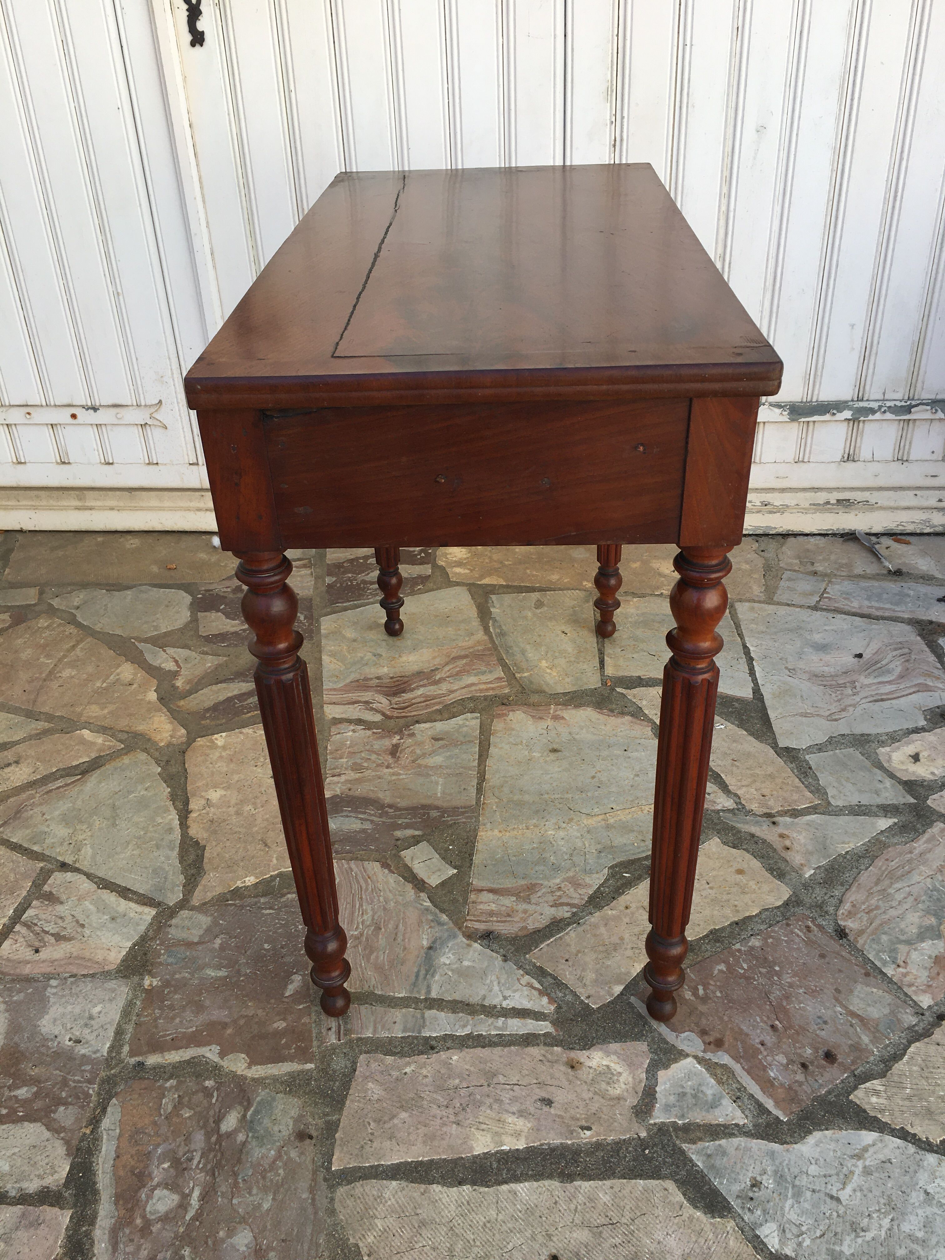 Louis Philippe console in mahogany 19th century