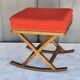 Vintage tilting footrest