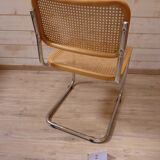 Eight chairs "Cesca B32" by Marcel Breuer