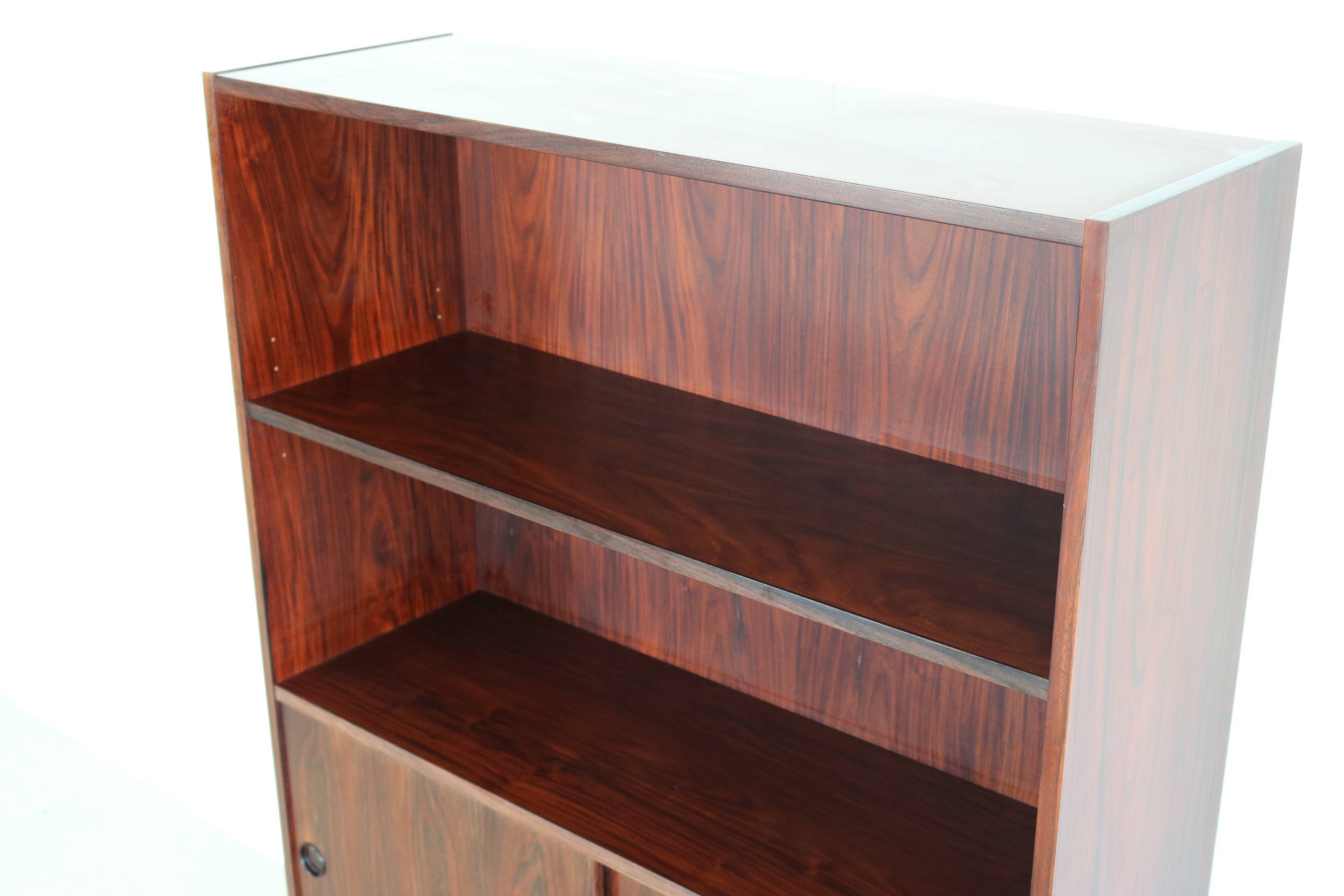 Vintage bookcase with storage