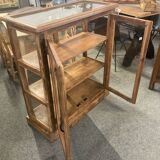 exotic wood counter display case