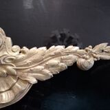 Gilded bronze pediment