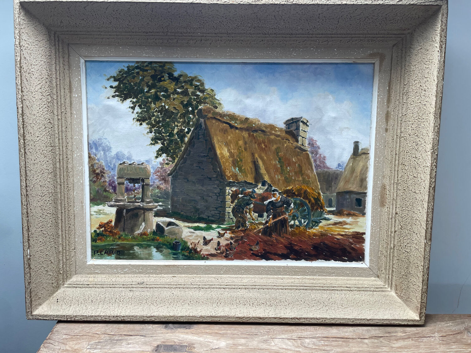 Oil on canvas Pierre Cario