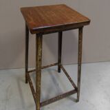 Table d'appoint industrielle années 1950