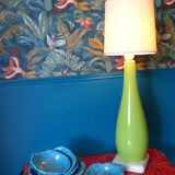 Green design lamp 1970