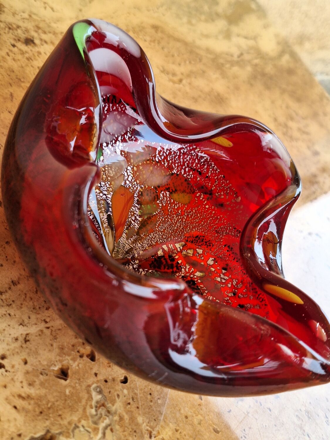 Ashtray in Murano glass by Avem