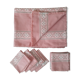 Retro/bohemian tablecloth & 8 towels