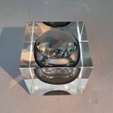 Cendrier moderniste en verre de murano Flavio Poli pour Seguso 1960.