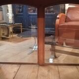 Art deco showcase counter in elm