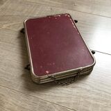 Vintage Triptych Barber Mirror