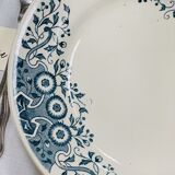 Longchamp service Luzy flat plate in earthenware