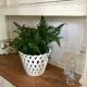 Braided ceramic pot cover