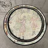 Kitsch pedestal table from the 70s