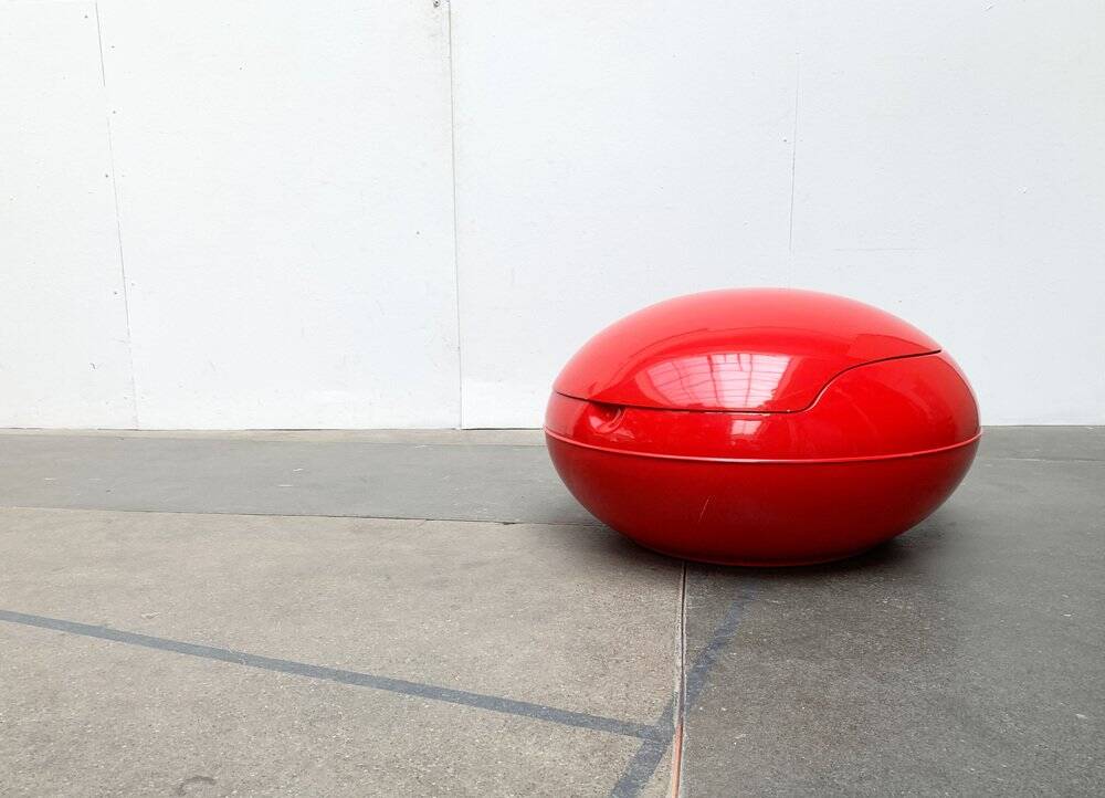 Space Age garden egg chair mid-century Senftenberg Egg by Peter Ghyczy, 1960s