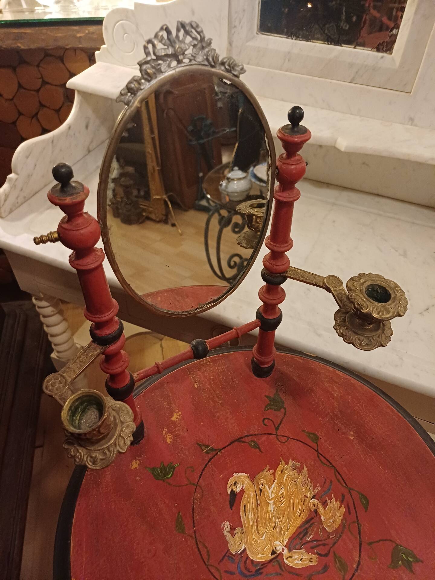 Coiffeuse d'appoint époque Napoléon 3, 19 eme