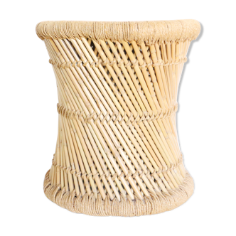 Rattan and rope, vintage, 1950