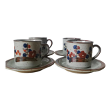 Cups and saucers