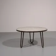 A stunning mosaic coffee table by German sculptor Berthold Müller