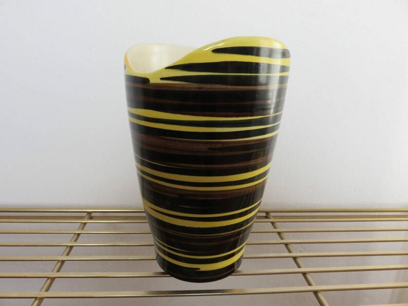 St Clement ceramic vase signed 50/60