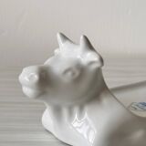 Revol porcelain cow butter dish