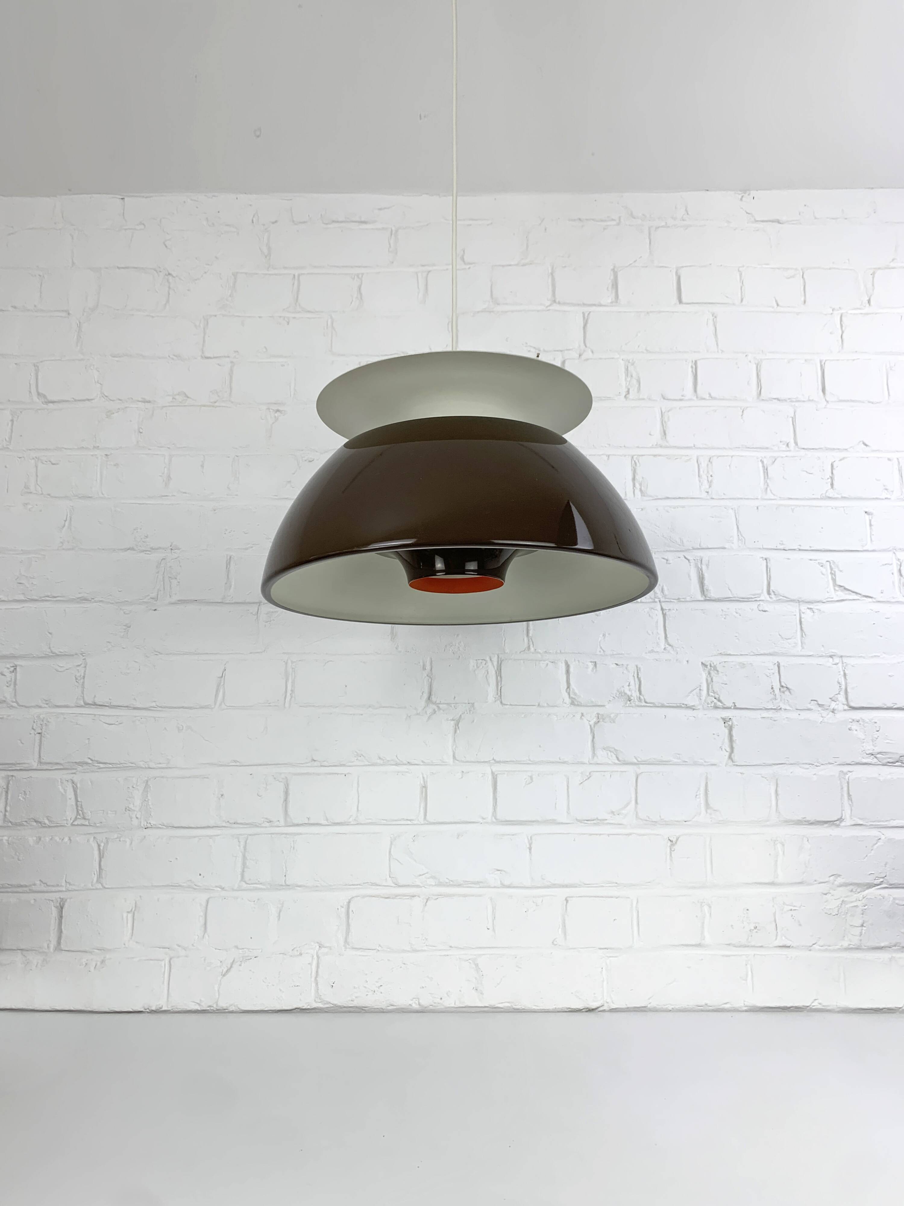 Suspension Jutlandia, Jørgen Høj for Holmegaard, Denmark, 1970s