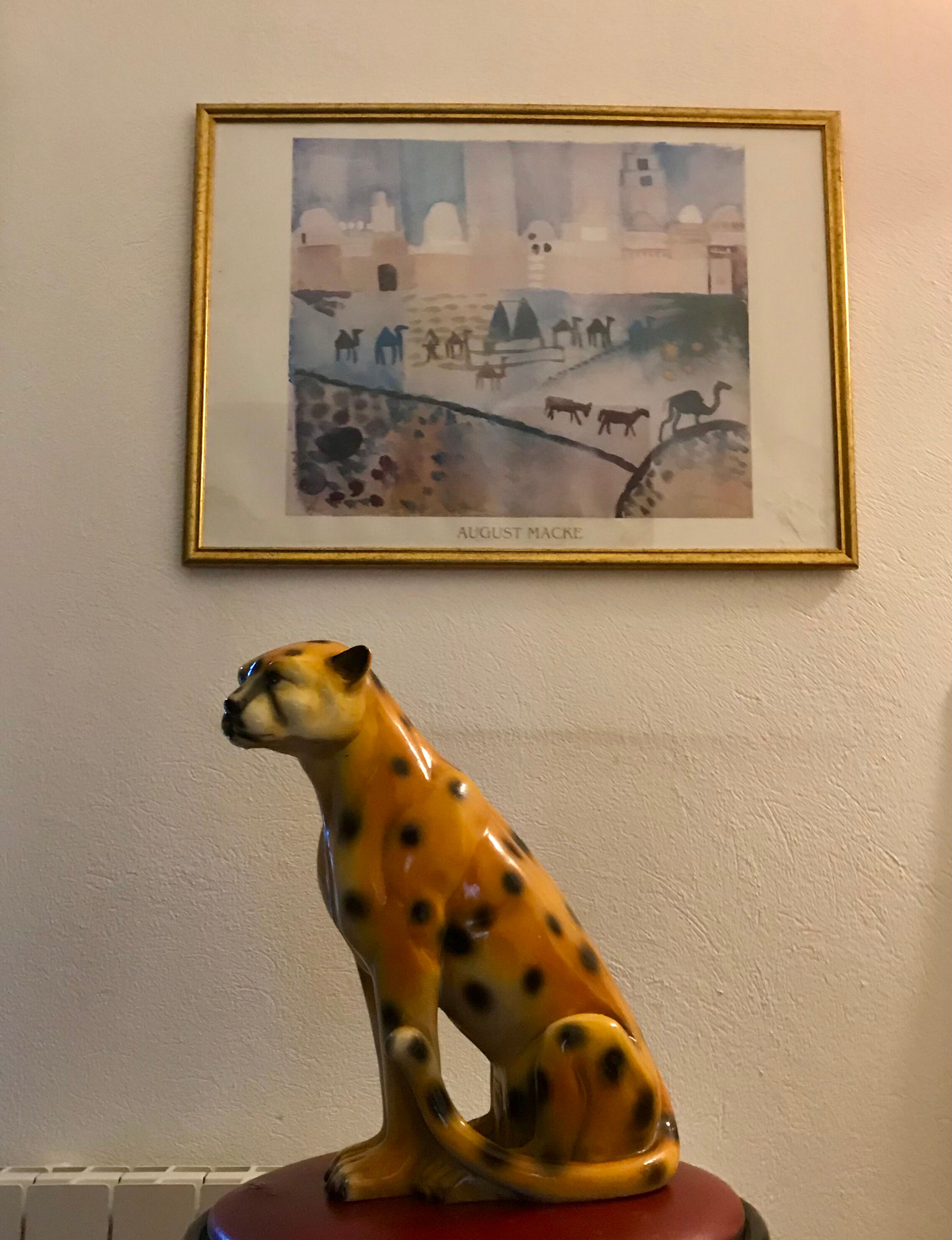 Ceramic leopard, 70s